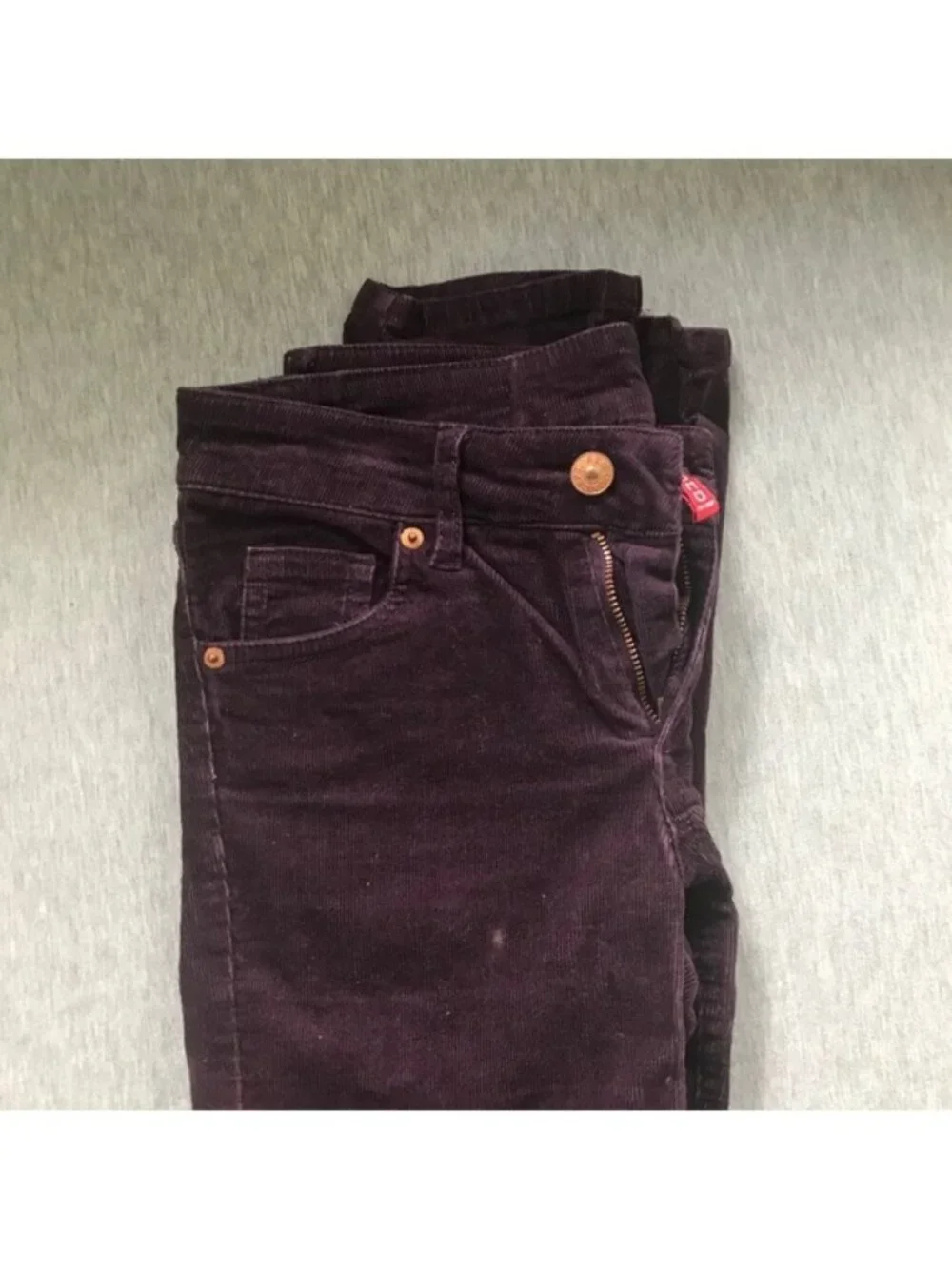 Purple Courdoroy Pants - Picture 3 of 4